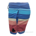 Custom Men's Color Block Breathable Beach Swim Trunks